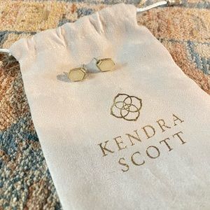 Kendra Scott drusy pendant earrings